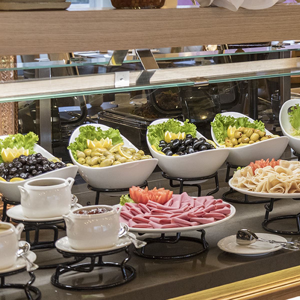 Open Buffet Display