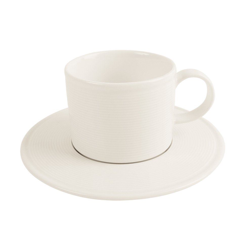 Line Porcelain Tea Cup Set