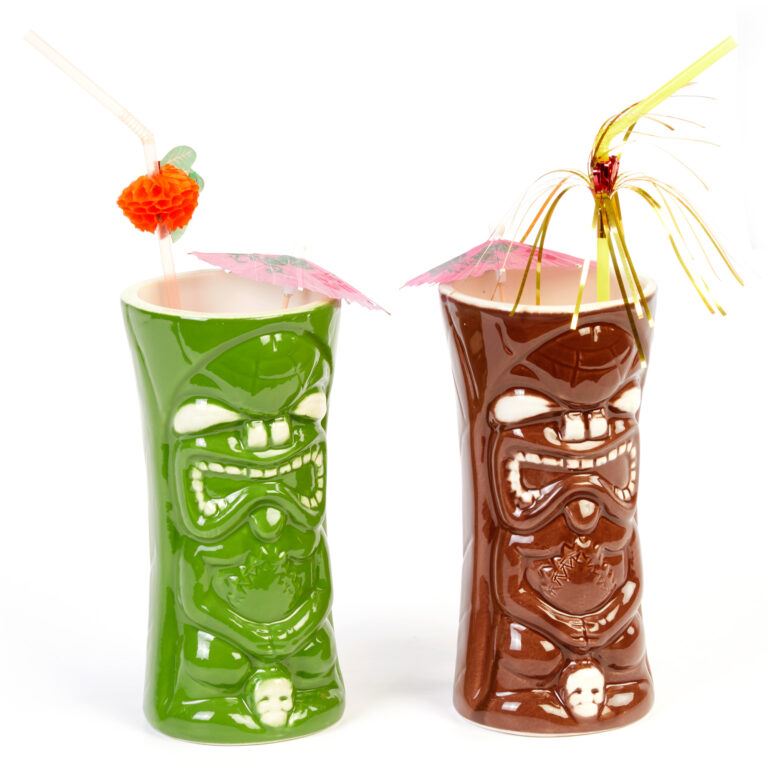 Groovy Ceramic Tiki Cocktail Glass (GRV-20212)