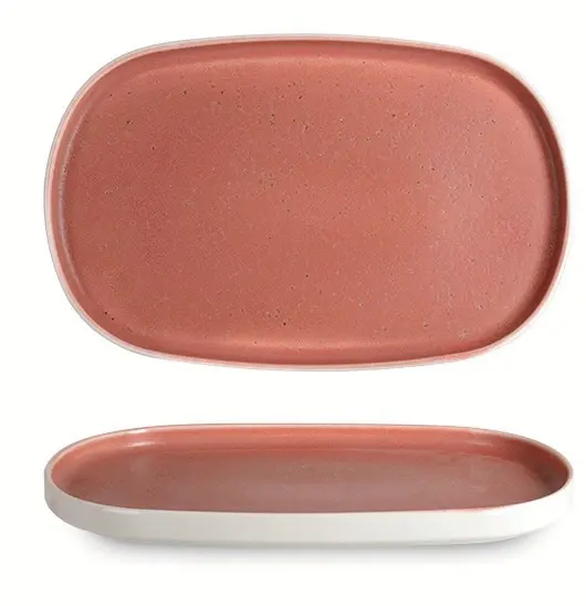 Ellipse Oval Tabak Derin